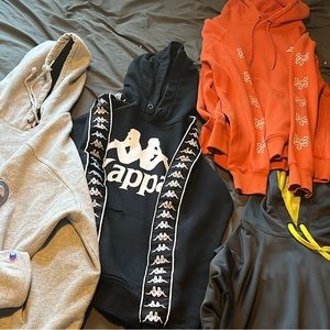 Lot of 4 y2k 90s hoodies